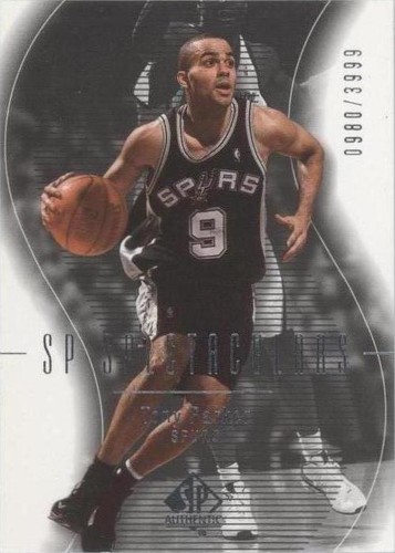 2003-04 SP Authentic - Tony Parker #105