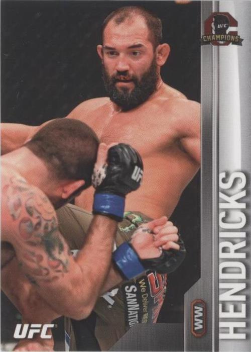 2015 Topps UFC Champions - Johny Hendricks #100
