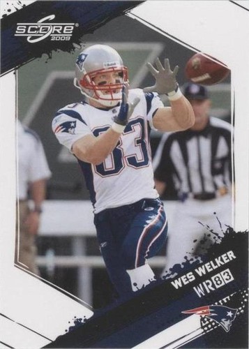 2009 Score Wes Welker #180