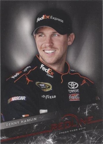2013 Press Pass Redline - Denny Hamlin #19