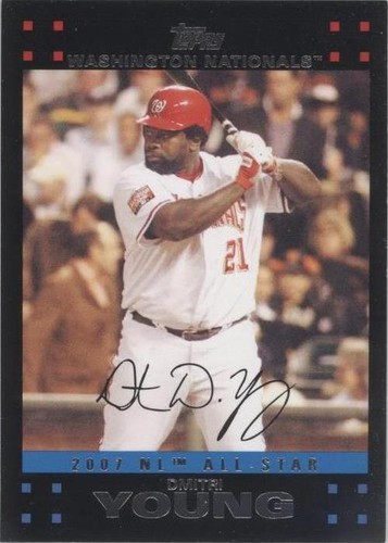 2007 Topps Updates & Highlights - Dmitri Young #UH255