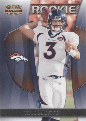 2009 Donruss Gridiron Gear Tom Brandstater #195