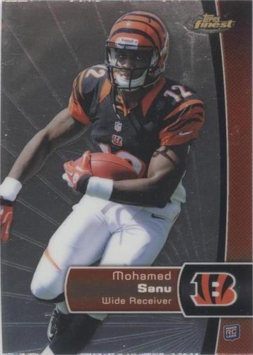 2012 Topps Finest Mohamed Sanu #121