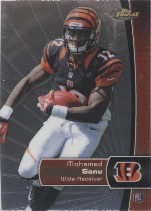 2012 Topps Finest Mohamed Sanu #121
