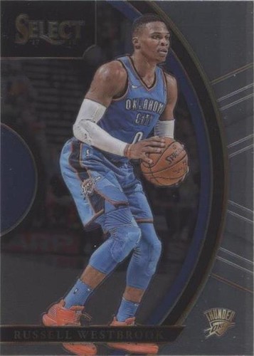 小物 Russell Westbrook Russell Westbrook 2017-18 Panini Select #22 Oklahoma City