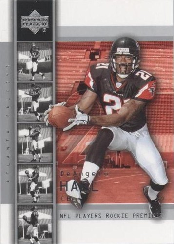 2004 Upper Deck NFL Players Rookie Premiere DeAngelo Hall #20