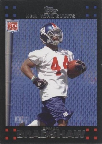 2007 Topps Ahmad Bradshaw #315