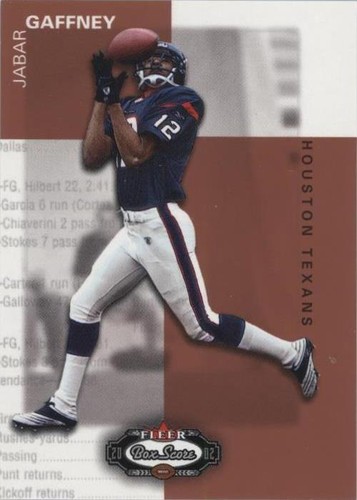 2002 Fleer Box Score Jabar Gaffney #157