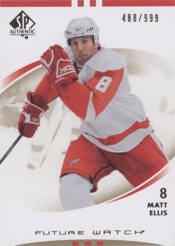 2007-08 SP Authentic - Matt Ellis #174