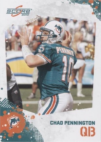2010 Score Chad Pennington #154