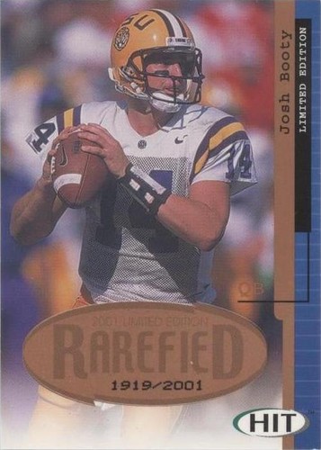 2001 SAGE Hit Josh Booty #R7