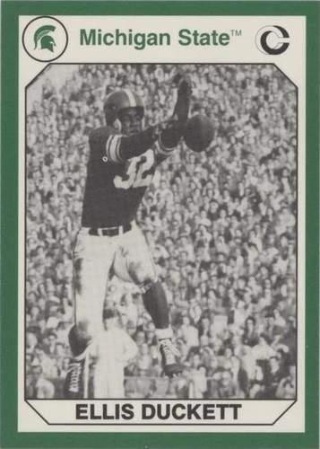 1990 Collegiate Collection Michigan State Spartans Ellis Duckett #33