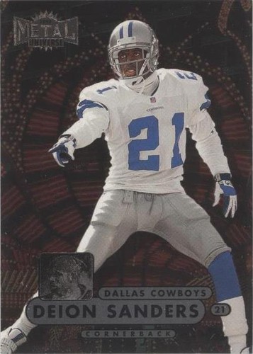 1997 METAL UNIVERSE GOLD UNIVERSE DEION SANDERS #2 SGC 8 ZL | eBay