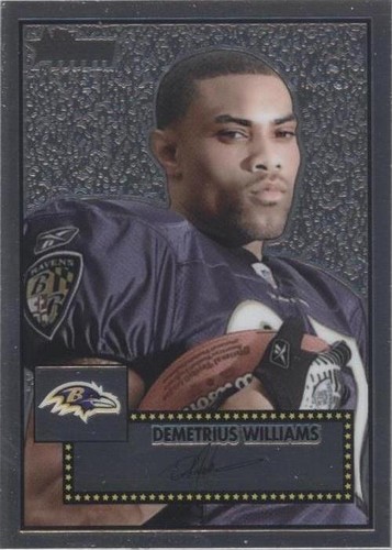 2006 Topps Heritage Demetrius Williams #THC76