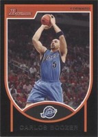 2007-08 Bowman Draft Picks & Stars - Carlos Boozer #95