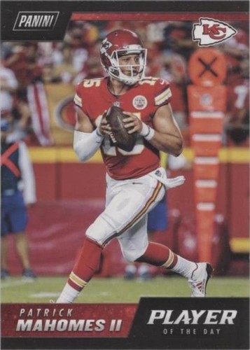 2018 Panini Player of the Day Patrick Mahomes II #18