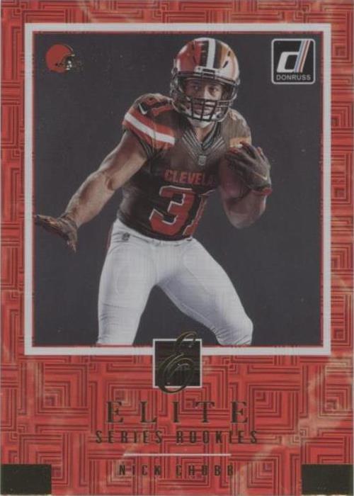 2018 Panini Donruss Nick Chubb #ESR-8