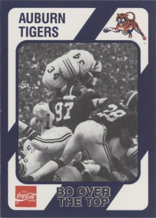 1989 Collegiate Collection Auburn Tigers Bo Jackson #4