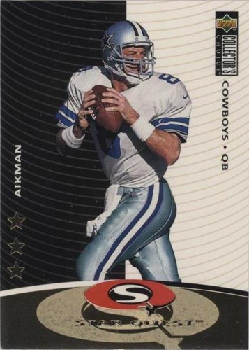 1997 Upper Deck Collector's Choice Troy Aikman #SQ80