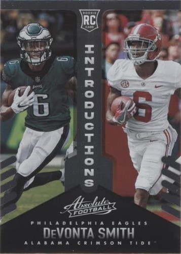 2021 Panini Absolute DeVonta Smith #INT-7