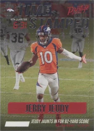 2021 Panini Prestige Jerry Jeudy #TS-JJE