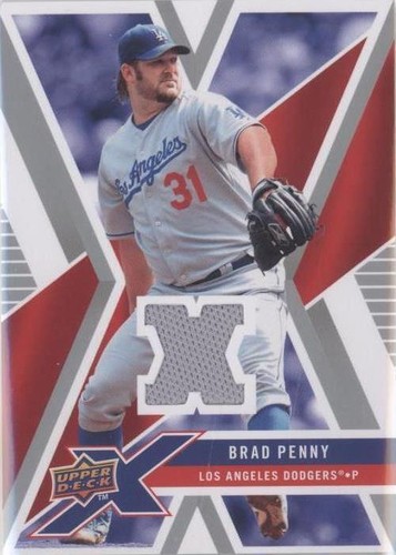 2008 Upper Deck X - Brad Penny #UDXM-BP
