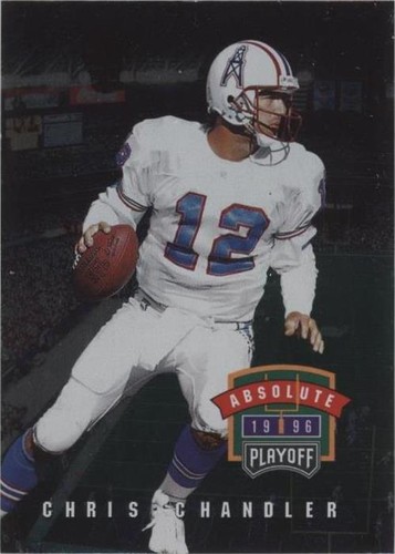 1996 Playoff Absolute Chris Chandler #029