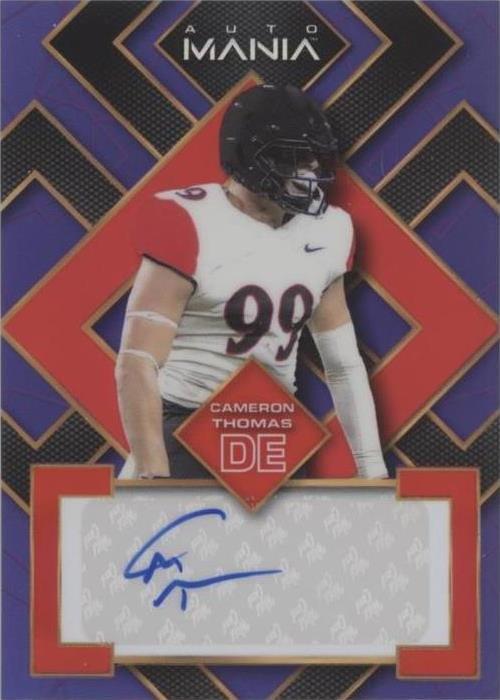 Cameron Thomas Football Trading Cards for sale | eBay