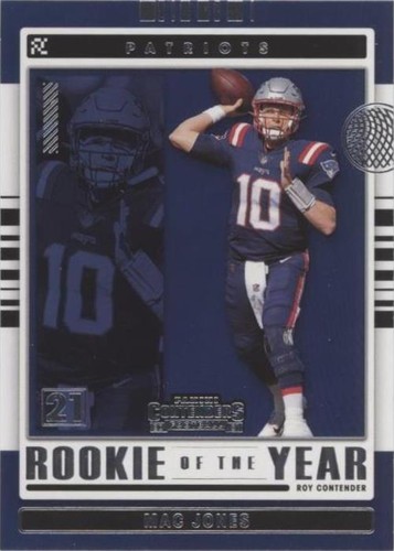 2021 Panini Contenders Mac Jones #ROY-MJO