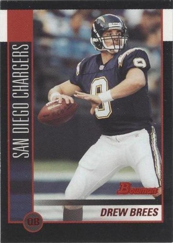 2002 Bowman Drew Brees #2