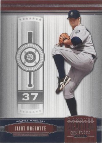 2005 Donruss Signature Series - Clint Nageotte #121