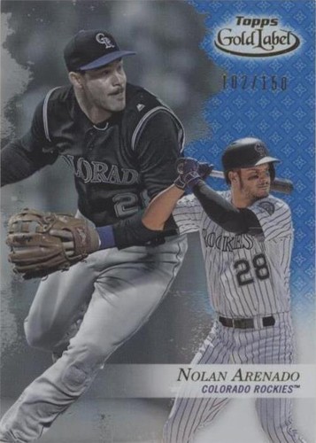 2017 Topps Gold Label - Nolan Arenado #93