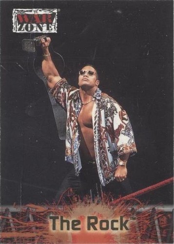 2001 Fleer WWF Raw is War - The Rock #67