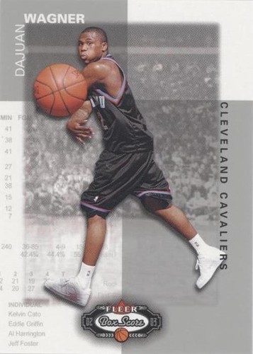 Dajuan Wagner 2002-03 Fleer Box Score RC /1999 #140 NBA