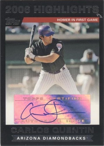 2007 Topps - Carlos Quentin #HACQ