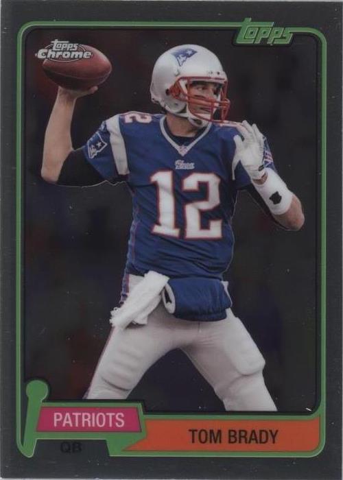 Topps Chrome Tom Brady #T60-TBRA 2015