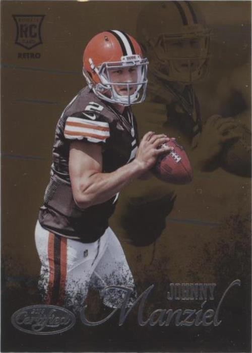 Johnny Manziel 2014 certificado Panini #RR1