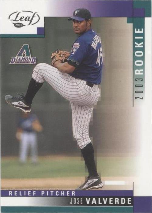2003 Leaf - Jose Valverde #308