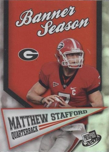 2009 Press Pass Matthew Stafford #BS-14