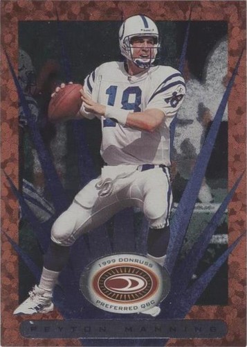 1999 Donruss Preferred QBC Football Trading Cards