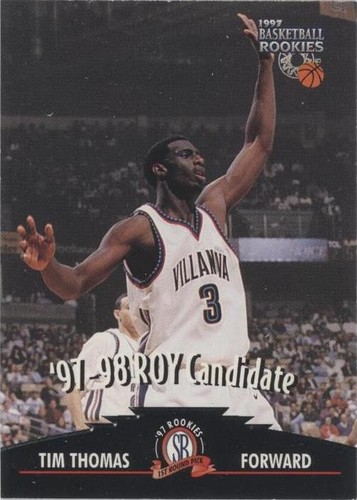 1997 Score Board Rookies - Tim Thomas #60