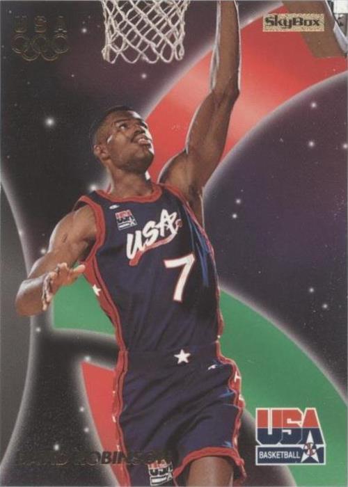 1996 Skybox USA Basketball - David Robinson #28