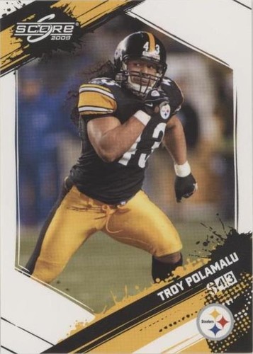 2009 Score Troy Polamalu #232