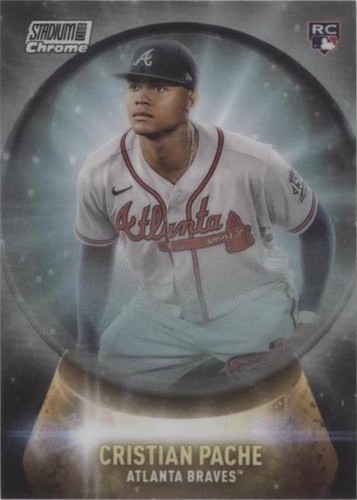 2021 Topps Stadium Club Chrome - Cristian Pache #CB-7