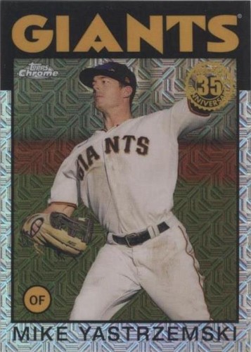 2021 Topps - Mike Yastrzemski #86BC-61