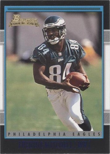 2001 Bowman Freddie Mitchell #192
