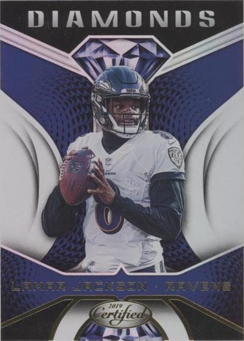 Lamar Jackson 2019 certificado Panini #DI-LJ