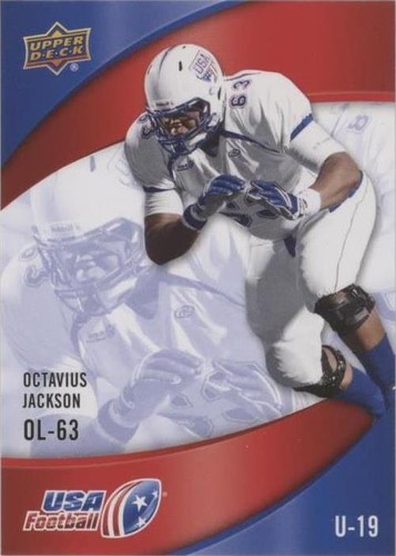 2013 Upper Deck USA Football Octavius Jackson #14