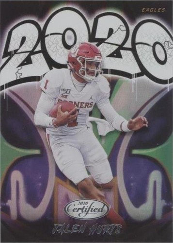 2020 Panini Certified Jalen Hurts #2020-JAH