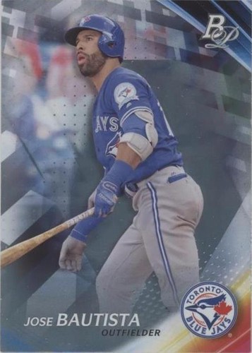 2017 Bowman Platinum - Jose Bautista #70